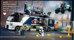 Lego Politiets mobile kriminallaboratorium tilbud