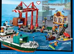 Lego Havnefront med fragtskib tilbud