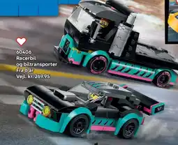 Lego Racerbil og biltransporter tilbud