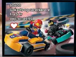 Lego Gokarts og racerkørere tilbud