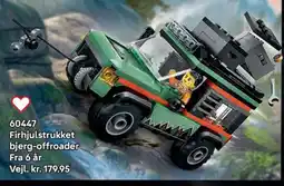 Lego Firhjulstrukket bjerg-offroader tilbud