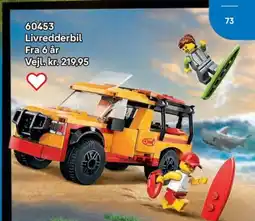 Lego Livredderbil tilbud