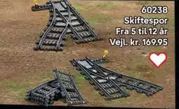 Lego Skiftespor tilbud