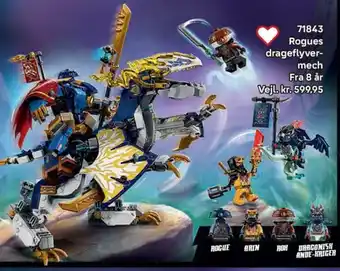 Lego Rogues drageflyver- mech tilbud