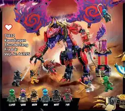 Lego Kaosdragen Thunderfang tilbud