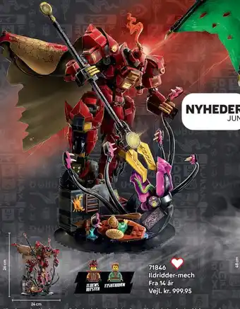 Lego Ildridder-mech tilbud