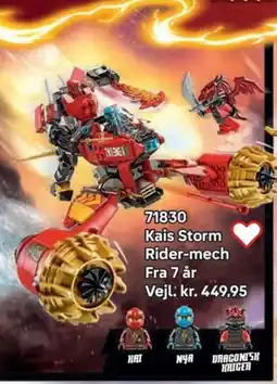 Lego Kais Storm Rider-mech tilbud