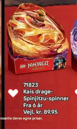 Lego Kais drage- Spinjitzu-spinner tilbud
