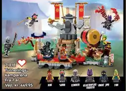 Lego Turnerings- kamparena tilbud