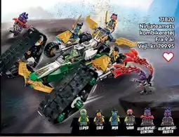 Lego Ninjateamets kombikøretøj tilbud