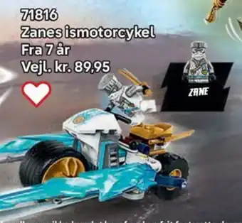 Lego Zanes ismotorcykel tilbud
