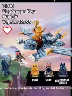 Lego Ungdragen Riyu tilbud