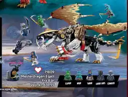 Lego Mesterdragen Egalt tilbud