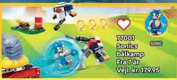 Lego Sonics bålkamp tilbud