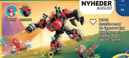 Lego Knuckles mod dr. Eggmans Egg Crusher-mech tilbud