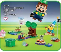 Lego Eventyr med interaktiv LEGO® Luigi tilbud