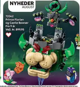 Lego Prince Florian og Castle Bowser tilbud