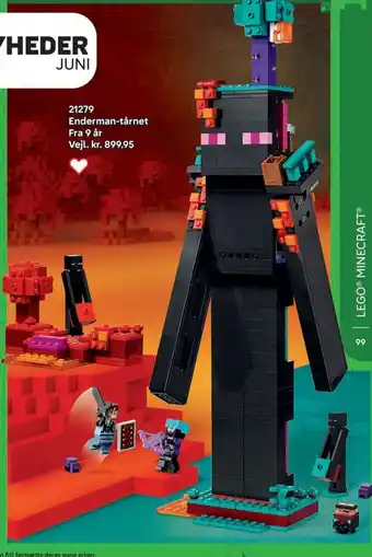 Lego Enderman-tårnet tilbud
