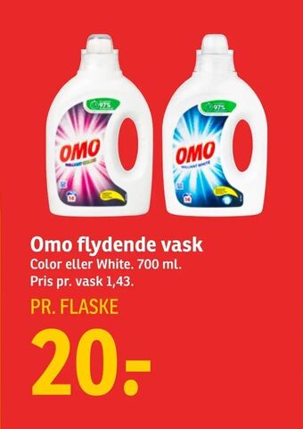 Omo flydende vask