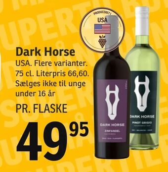 SPAR Dark Horse tilbud