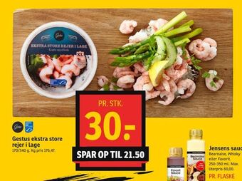 SPAR Gestus ekstra store rejer i lage tilbud