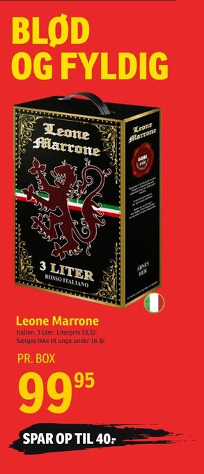 SPAR Leone Marrone tilbud