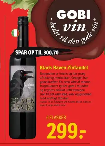 Black Raven Zinfandel