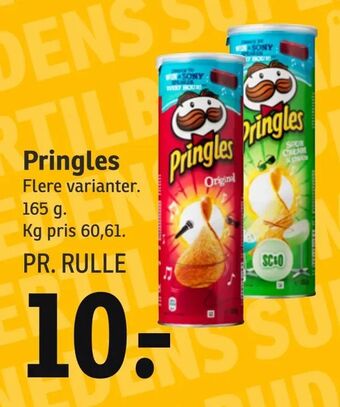 SPAR Pringles tilbud