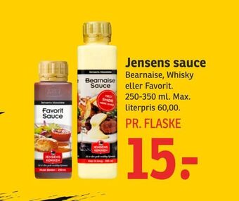 SPAR Jensens sauce tilbud