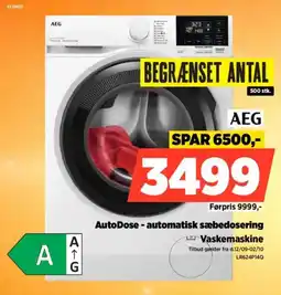 Power AEG AutoDose - automatisk sæbedosering Vaskemaskine tilbud
