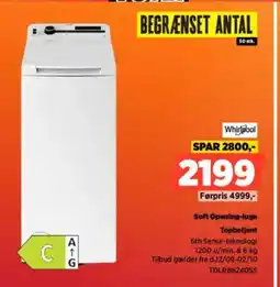Power Whirlpool Soft Opening-luge Topbetjent tilbud