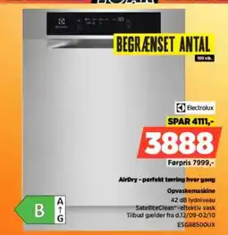 Power Electrolux AirDry-perfekt tørring hver gang Opvaskemaskine tilbud