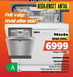 Power Miele AutoOpen-tørring Opvaskemaskine tilbud