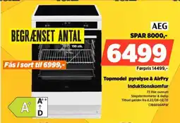 Power AEG Topmodel pyrolyse & AirFry Induktionskomfur tilbud