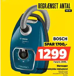 Power BOSCH Støvsuger Parketmundstykke inkluderet tilbud
