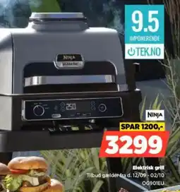 Power Elektrisk grill tilbud
