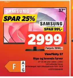 Power View Finity S7 Rige og levende farver tilbud