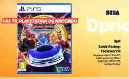 Power Spil Sonic Racing: Crossworlds tilbud