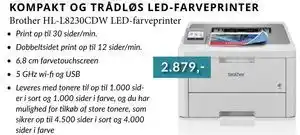 CBC Brother HL-L8230CDW LED-farveprinter, DKK 2879 tilbud