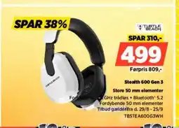 Power Stealth 600 Gen 3 Store 50 mm elementer tilbud