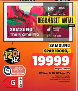 Power SAMSUNG 85" Neo QLED 4K Smart TV tilbud