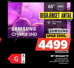 Power 65" 4K Smart TV tilbud
