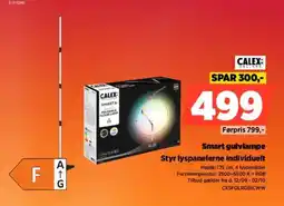 Power CALEX Smart gulvlampe Styr lyspanelerne individuelt tilbud