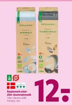 Coop 365 Änglamark mini- eller skummetmælk tilbud