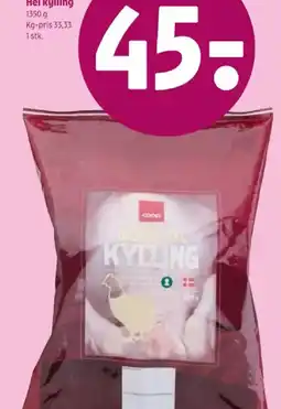 Coop 365 Hel kylling tilbud