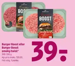 Coop 365 Burger Boost eller Burger Boost smoky twist* tilbud