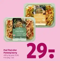 Coop 365 Pad Thai eller Panang karry tilbud