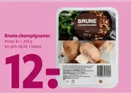 Coop 365 Brune champignoner Polen, kl. I. tilbud