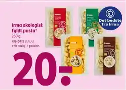 Coop 365 Irma økologisk fyldt pasta* tilbud
