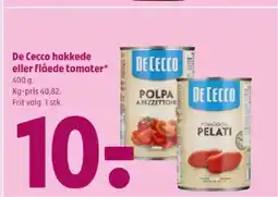 Coop 365 De Cecco hakkede eller flåede tomater tilbud